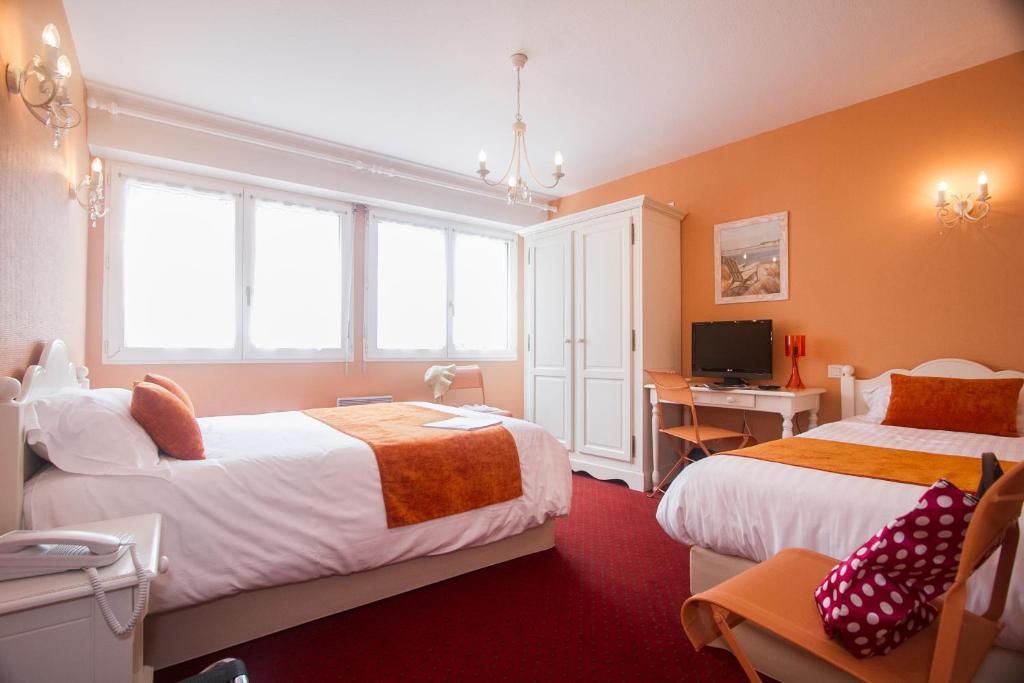 Hotel Les Hirondelles Les Sables-dʼOlonne Zimmer foto