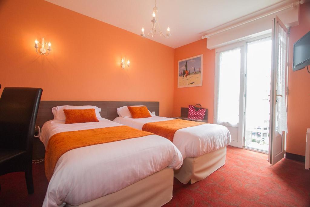Hotel Les Hirondelles Les Sables-dʼOlonne Zimmer foto